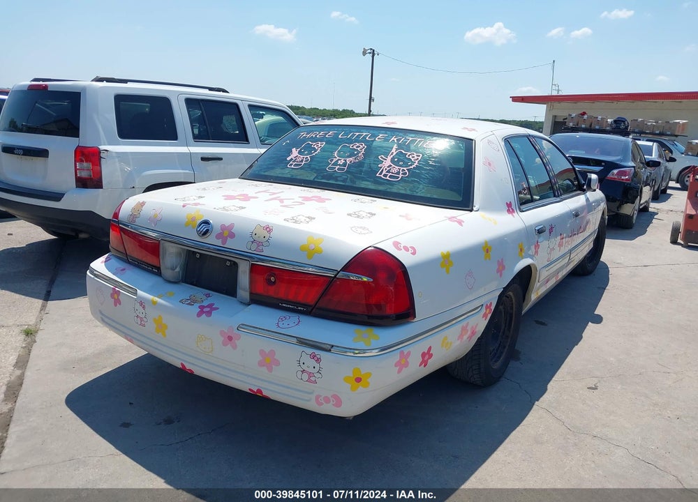 2000 MERCURY GRAND MARQUIS GS VIN: 2MEFM74W7YX686037