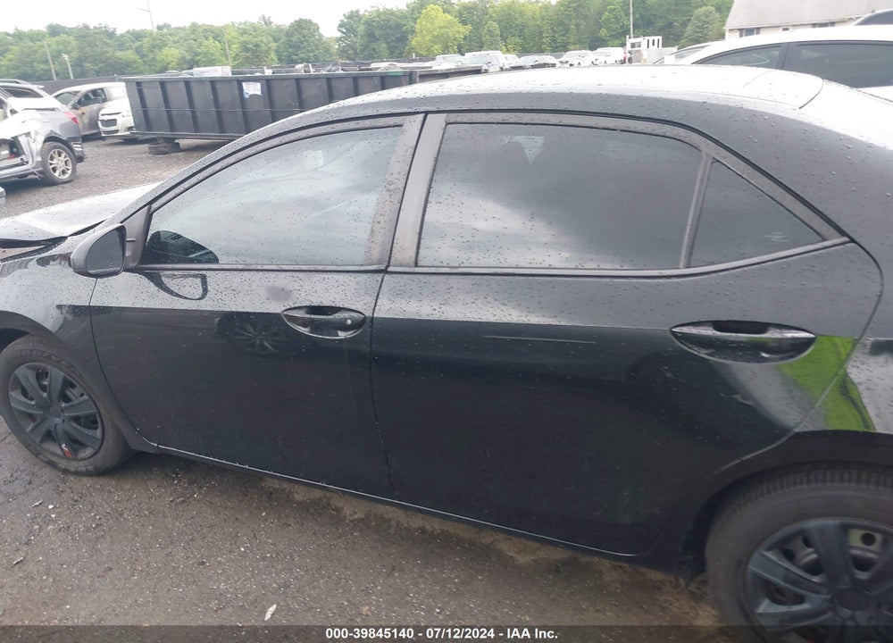 2014 TOYOTA COROLLA LE VIN: 2T1BURHE3EC013646
