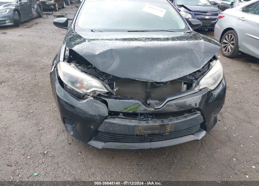 2014 TOYOTA COROLLA LE VIN: 2T1BURHE3EC013646