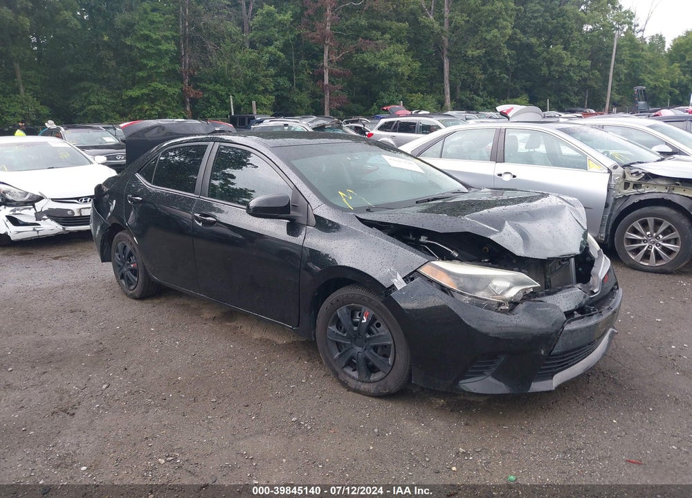 2014 TOYOTA COROLLA LE VIN: 2T1BURHE3EC013646