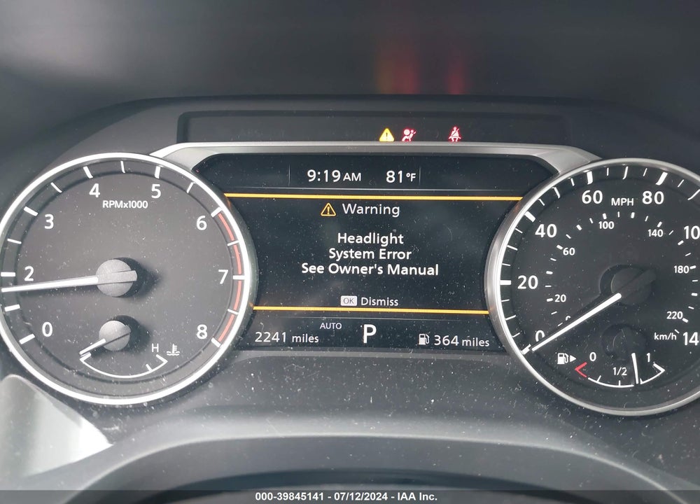 2024 NISSAN ROGUE SV INTELLIGENT AWD VIN: 5N1BT3BB6RC703237