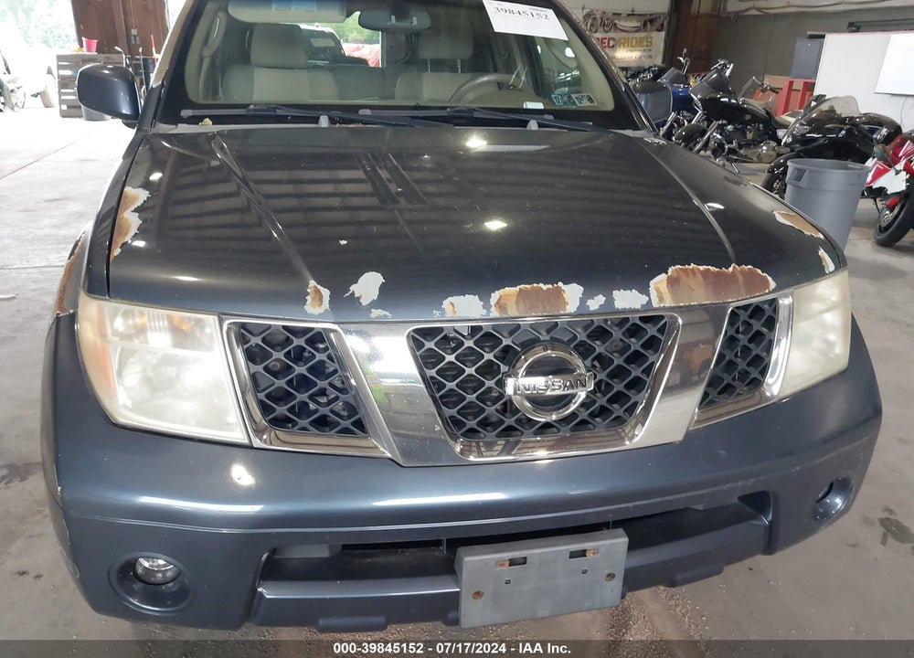 2005 NISSAN PATHFINDER SE VIN: 5N1AR18W25C753877