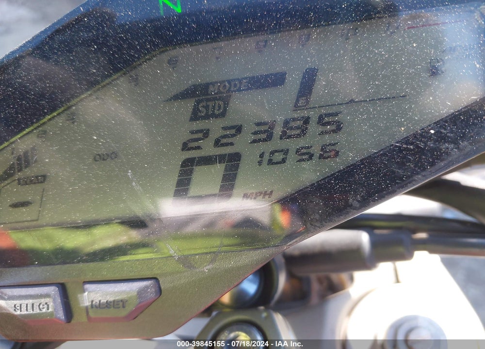 2014 YAMAHA FZ09 VIN: JYARN33E9EA002067