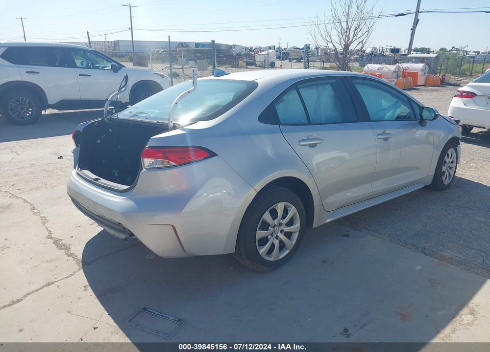 2024 TOYOTA COROLLA LE VIN: 5YFB4MDE9RP113281