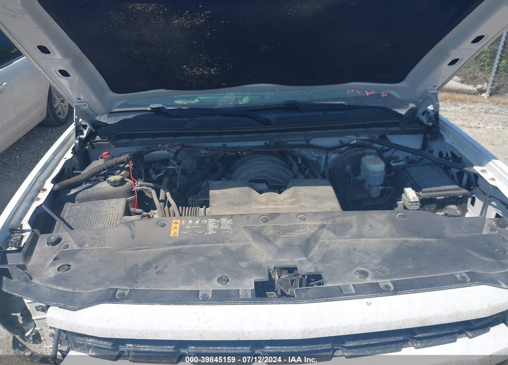 2018 CHEVROLET SILVERADO 1500 CUSTOM VIN: 1GCVKPEH4JZ296001