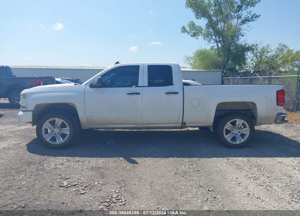 2018 CHEVROLET SILVERADO 1500 CUSTOM VIN: 1GCVKPEH4JZ296001