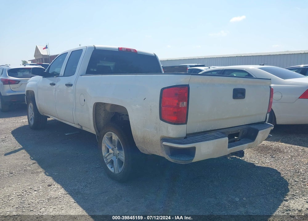 2018 CHEVROLET SILVERADO 1500 CUSTOM VIN: 1GCVKPEH4JZ296001