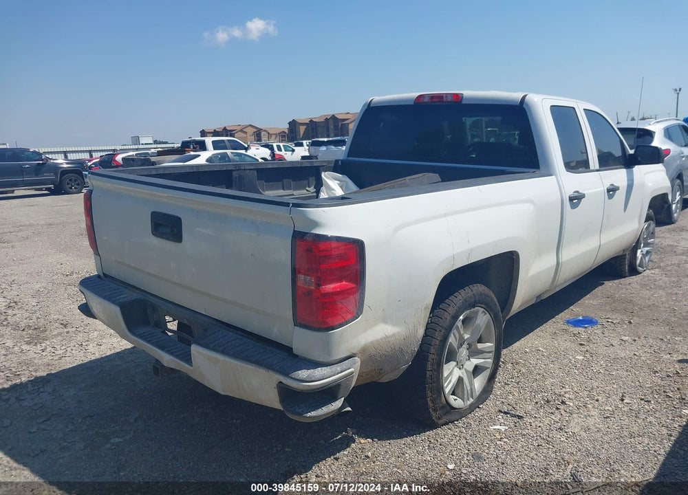 2018 CHEVROLET SILVERADO 1500 CUSTOM VIN: 1GCVKPEH4JZ296001