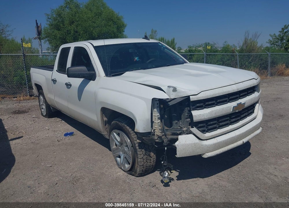 2018 CHEVROLET SILVERADO 1500 CUSTOM VIN: 1GCVKPEH4JZ296001