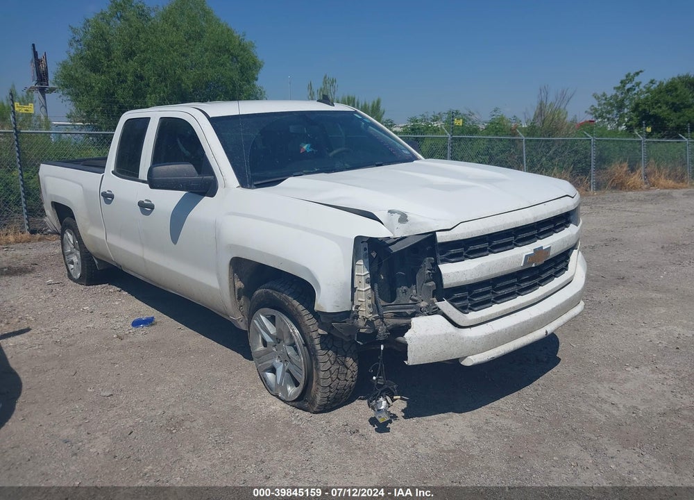 2018 CHEVROLET SILVERADO 1500 CUSTOM VIN: 1GCVKPEH4JZ296001