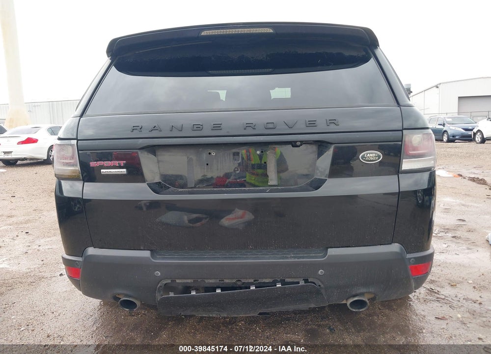 2015 LAND ROVER RANGE ROVER SPORT 5.0L V8 SUPERCHARGED VIN: SALWR2TF8FA512564