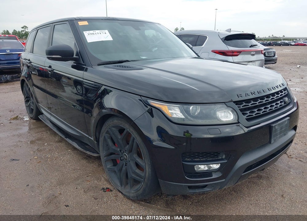 2015 LAND ROVER RANGE ROVER SPORT 5.0L V8 SUPERCHARGED VIN: SALWR2TF8FA512564