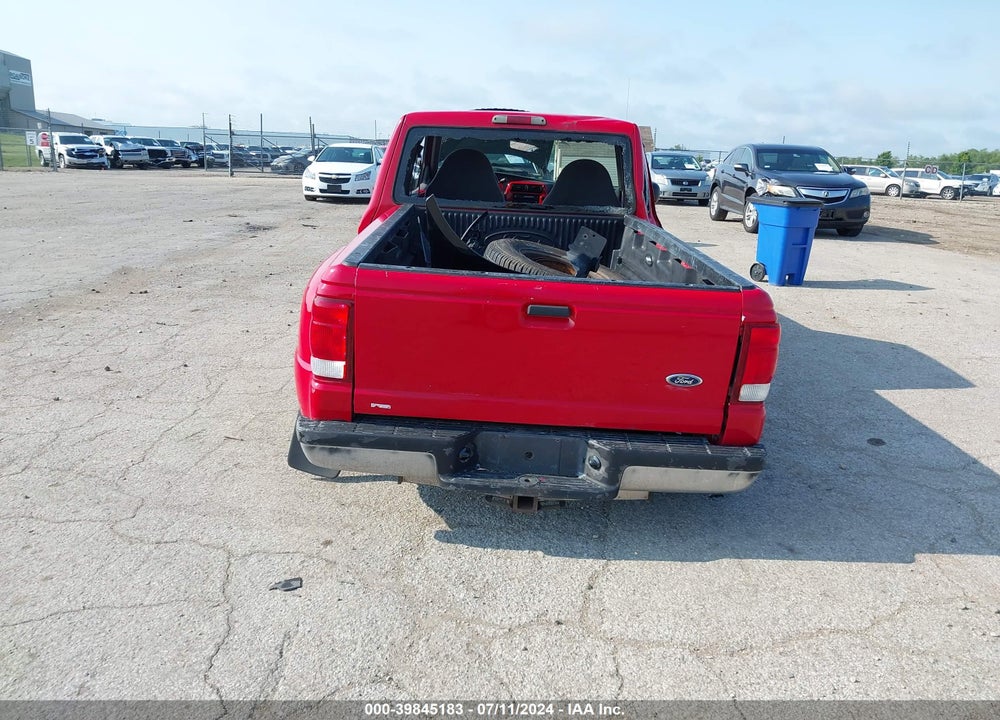 2000 FORD RANGER XL/XLT VIN: 1FTYR14V5YTA40136
