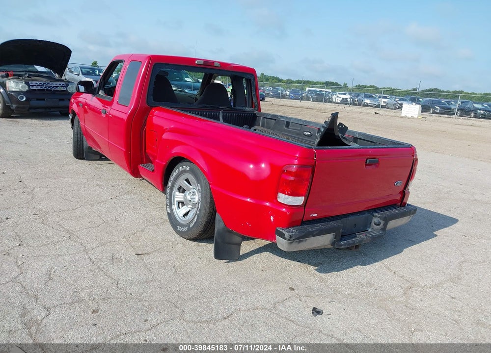 2000 FORD RANGER XL/XLT VIN: 1FTYR14V5YTA40136
