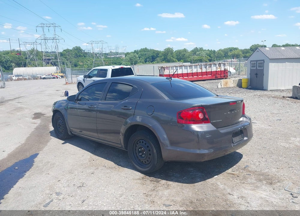 2014 DODGE AVENGER SE VIN: 1C3CDZAB7EN215539