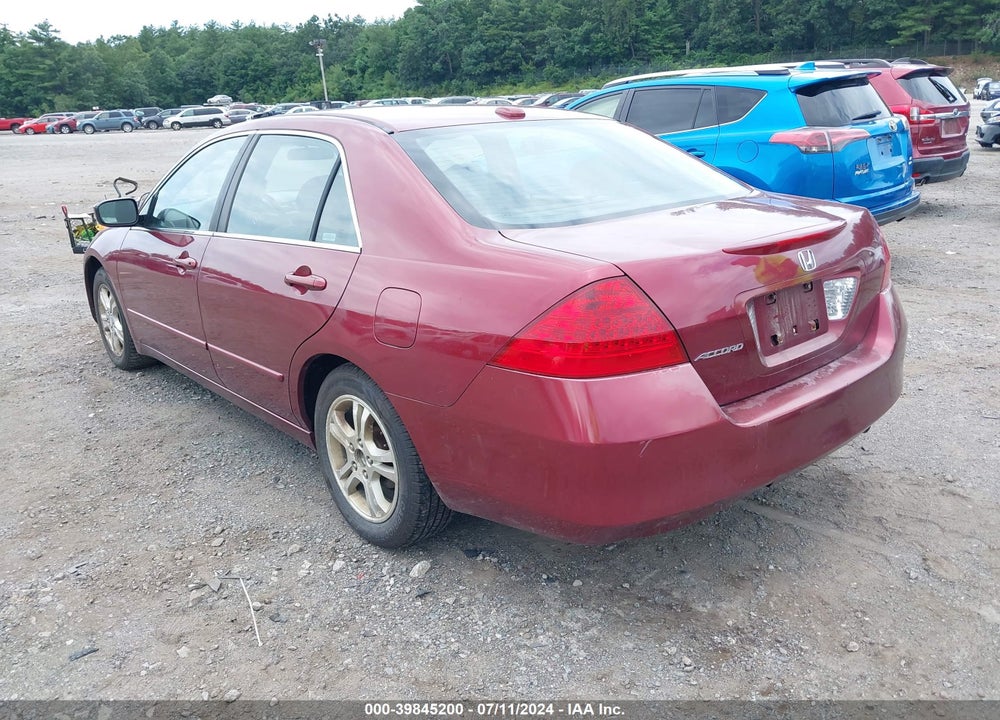 2006 HONDA ACCORD 2.4 EX VIN: 1HGCM56806A085986