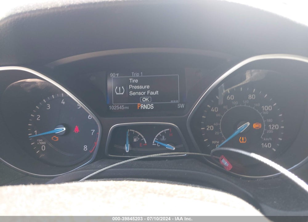 2017 FORD FOCUS SEL VIN: 1FADP3H22HL218512