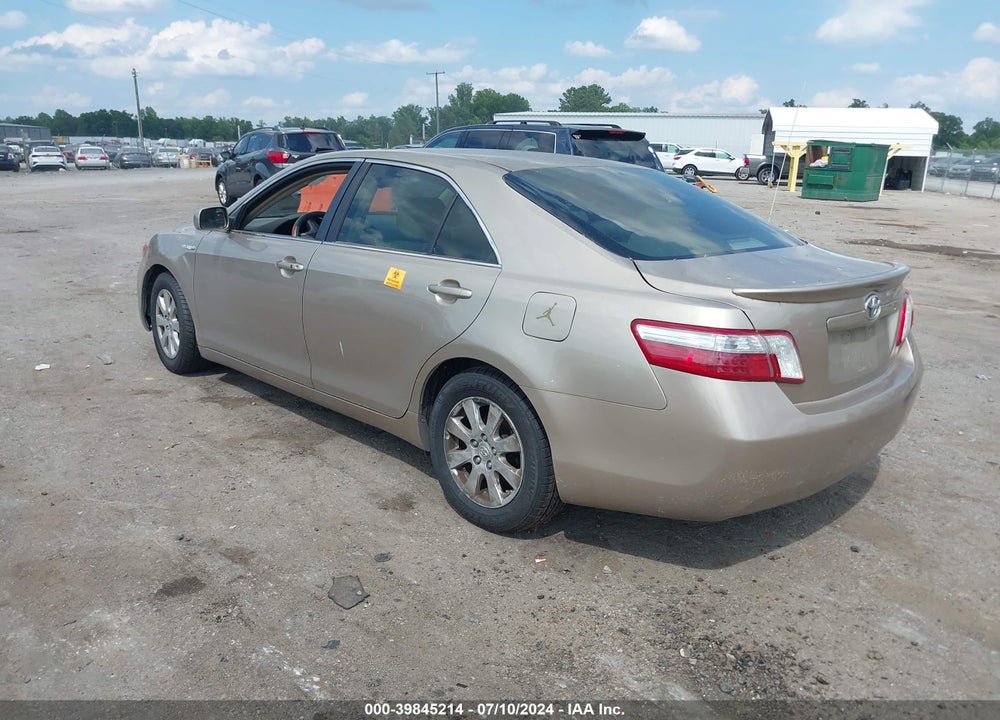 2007 TOYOTA CAMRY HYBRID VIN: JTNBB46K373009671