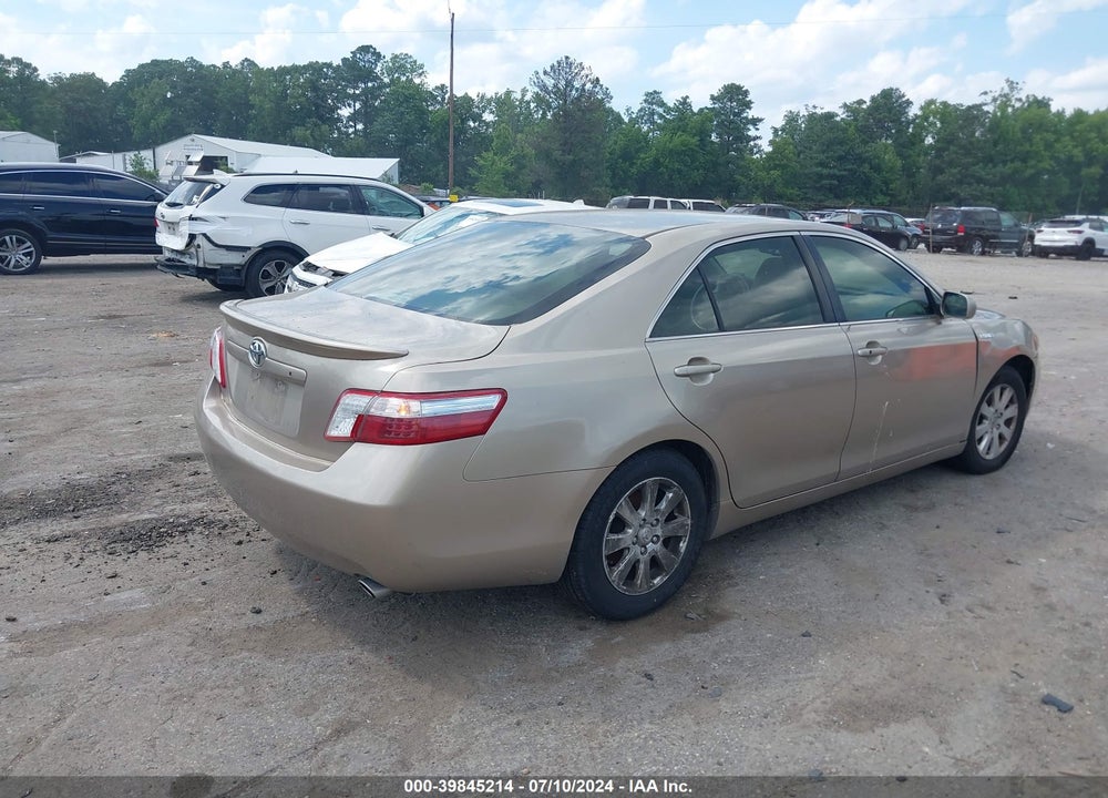 2007 TOYOTA CAMRY HYBRID VIN: JTNBB46K373009671