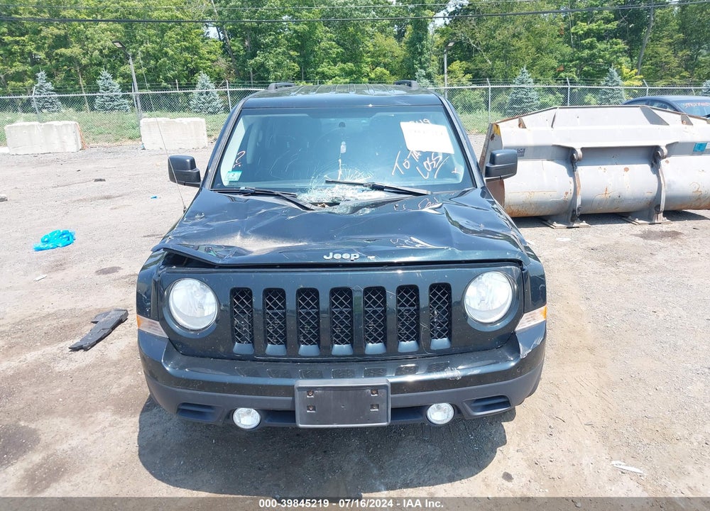 2013 JEEP PATRIOT LATITUDE VIN: 1C4NJRFB4DD158324