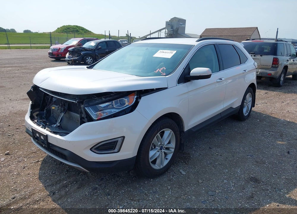 2016 FORD EDGE SEL VIN: 2FMPK4J84GBC67764