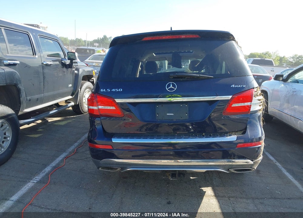 2017 MERCEDES-BENZ GLS 450 4MATIC VIN: 4JGDF6EE7HA964376