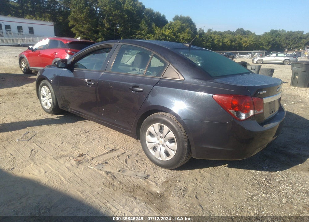 2014 CHEVROLET CRUZE LS MANUAL VIN: 1G1PB5SH4E7213887