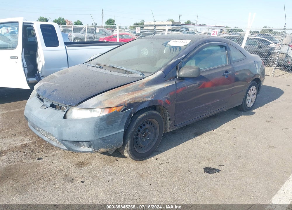 2008 HONDA CIVIC LX VIN: 2HGFG11698H562759