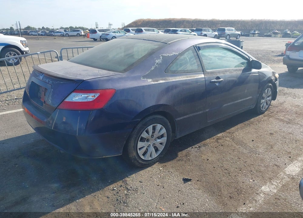 2008 HONDA CIVIC LX VIN: 2HGFG11698H562759