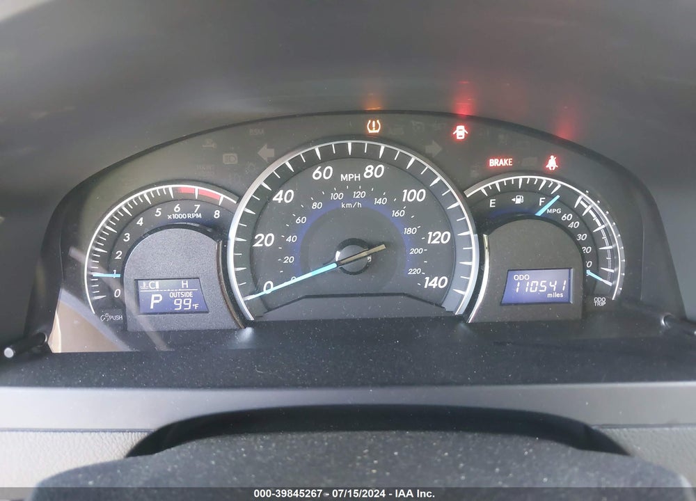 2014 TOYOTA CAMRY XLE VIN: 4T1BF1FK0EU864225