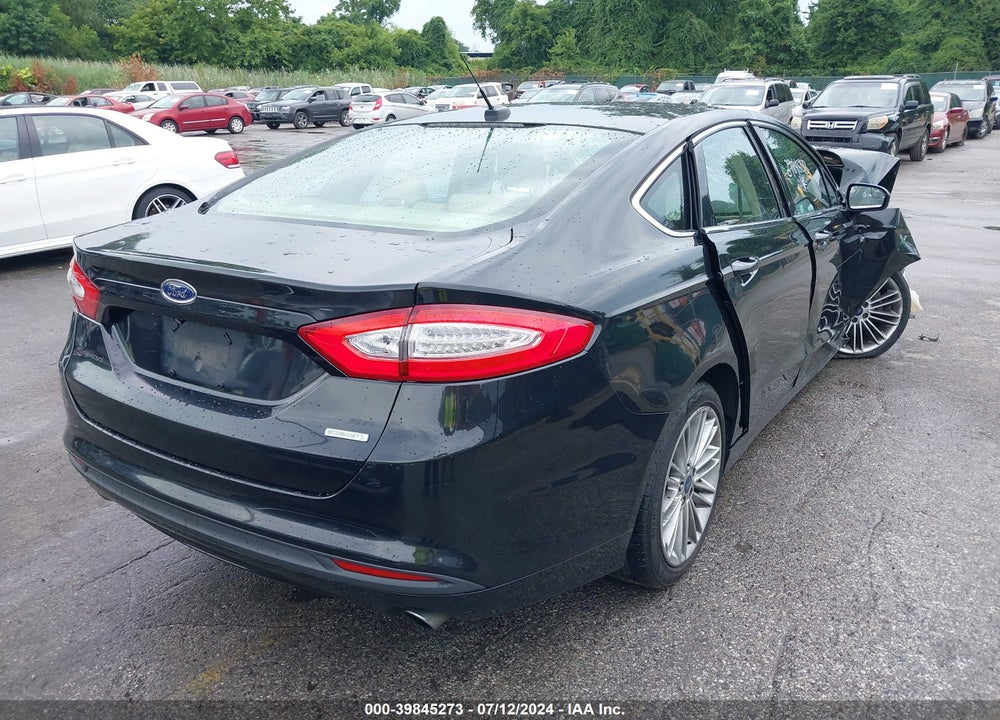 2014 FORD FUSION SE VIN: 3FA6P0HD7ER117908
