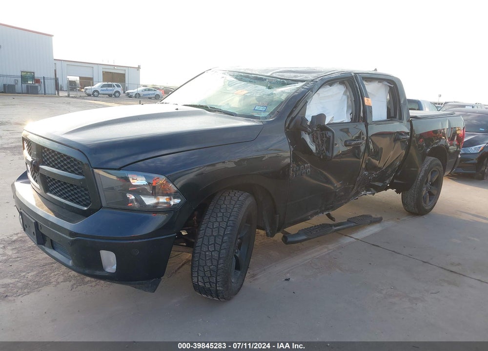 2018 RAM 1500 LONE STAR 4X2 5'7 BOX VIN: 1C6RR6LG9JS341239