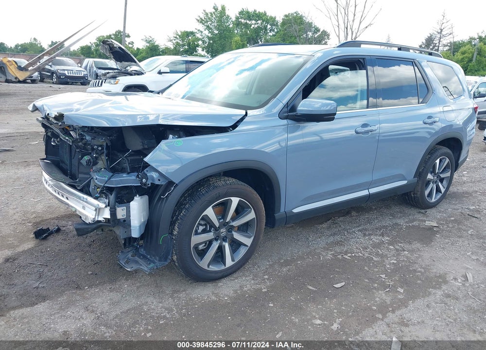 2024 HONDA PILOT AWD ELITE VIN: 5FNYG1H82RB043123
