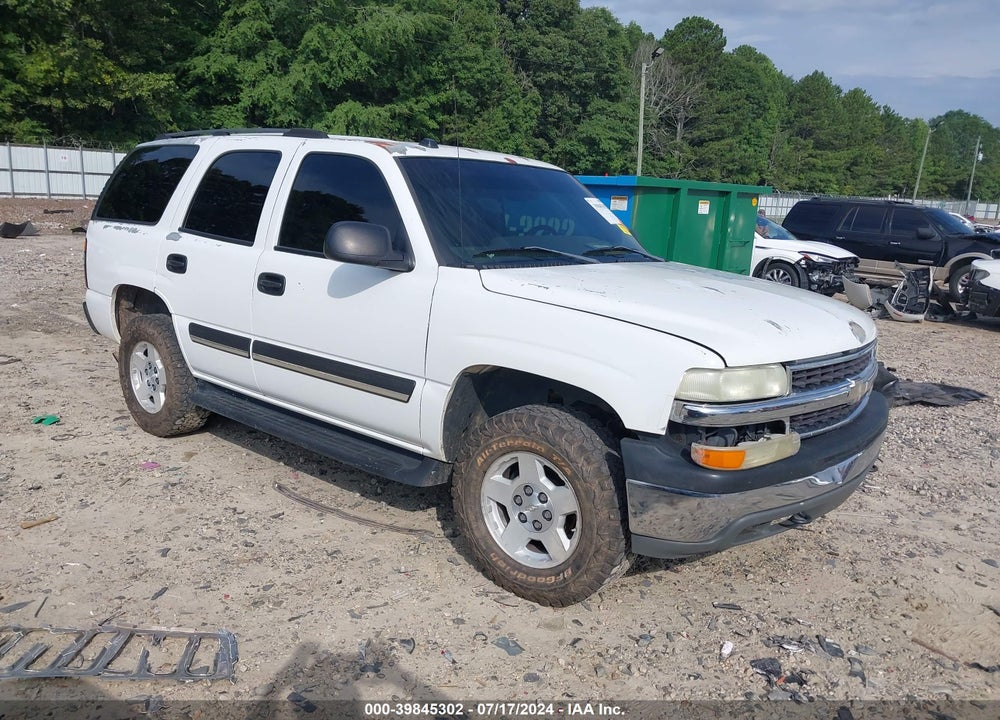 2004 CHEVROLET TAHOE LS VIN: 1GNEK13V74J249027