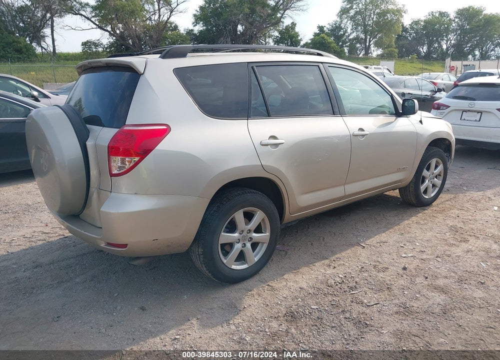 2008 TOYOTA RAV4 LIMITED VIN: JTMZD31V686075639