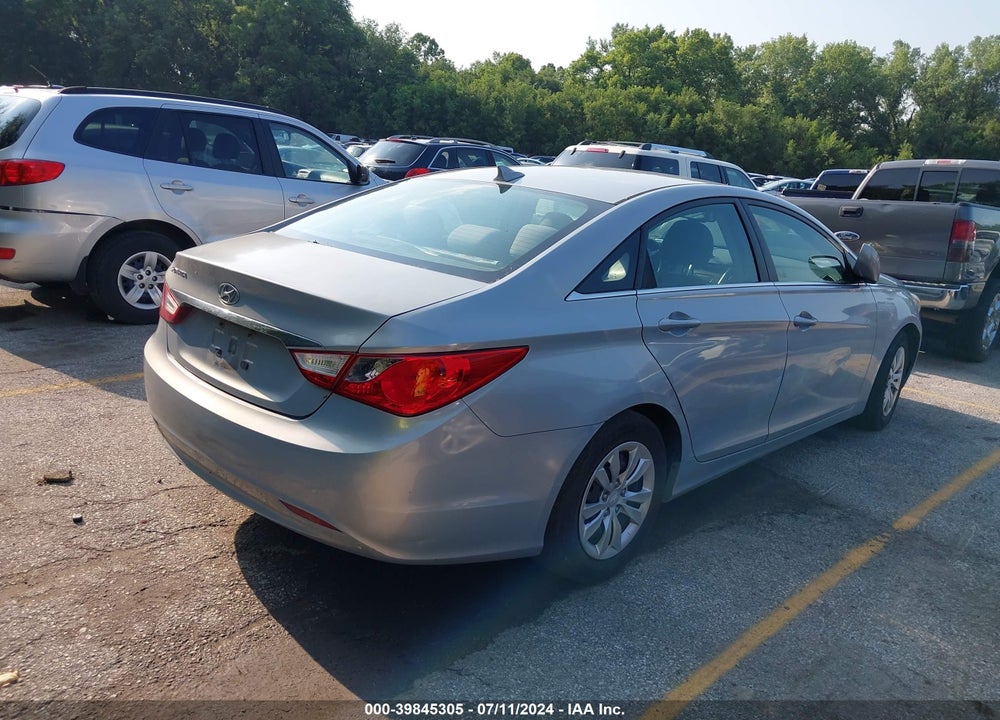 2013 HYUNDAI SONATA GLS VIN: 5NPEB4AC6DH583442