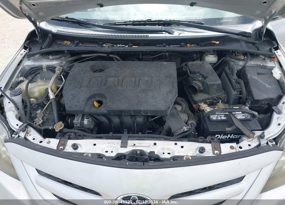 2012 TOYOTA COROLLA S VIN: 5YFBU4EE8CP042371