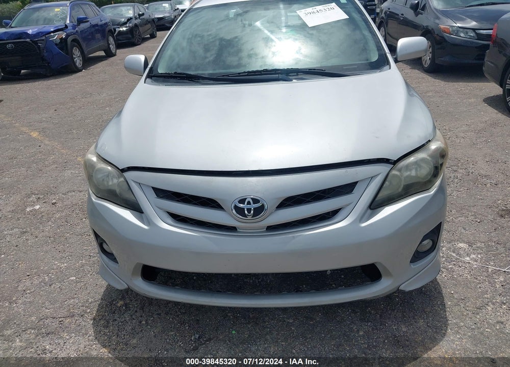 2012 TOYOTA COROLLA S VIN: 5YFBU4EE8CP042371