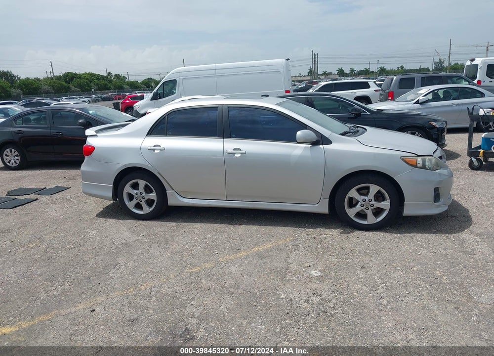 2012 TOYOTA COROLLA S VIN: 5YFBU4EE8CP042371