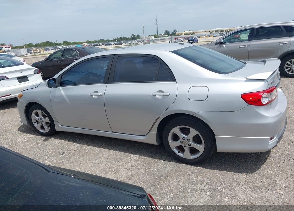 2012 TOYOTA COROLLA S VIN: 5YFBU4EE8CP042371