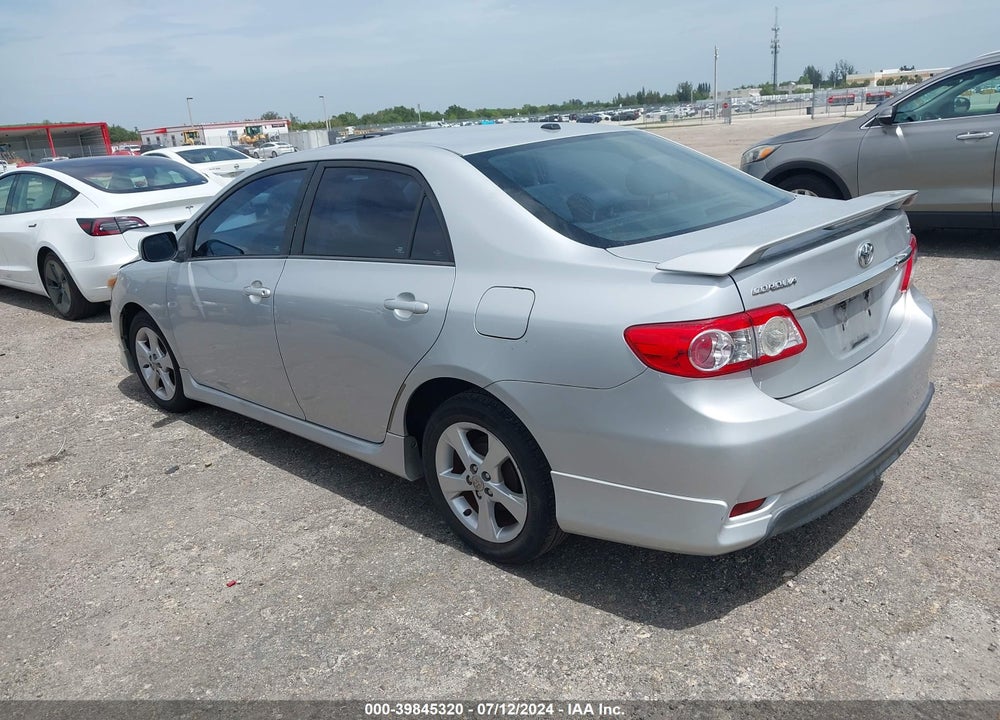 2012 TOYOTA COROLLA S VIN: 5YFBU4EE8CP042371