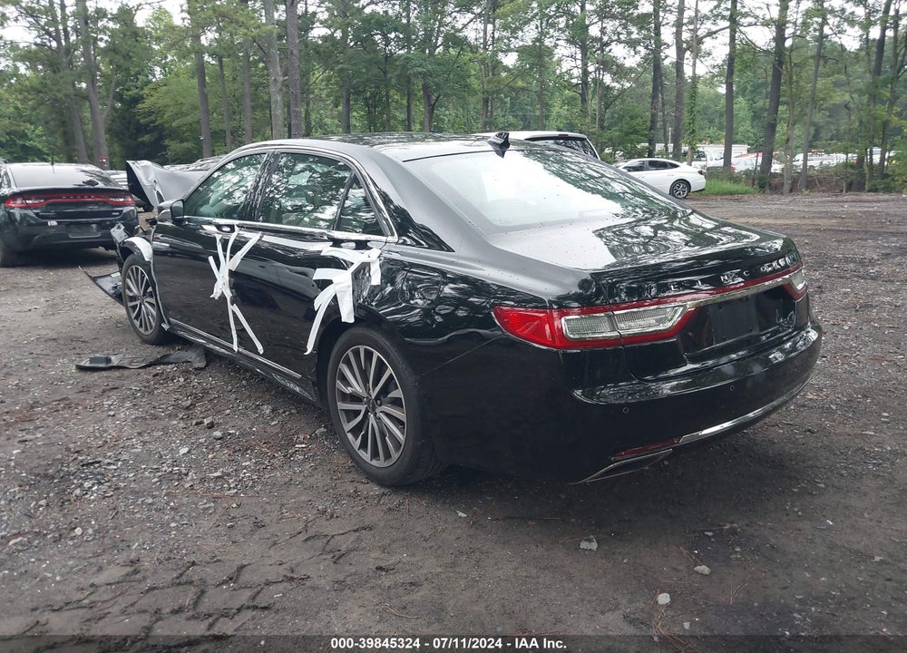 2018 LINCOLN CONTINENTAL SELECT VIN: 1LN6L9SK0J5601784