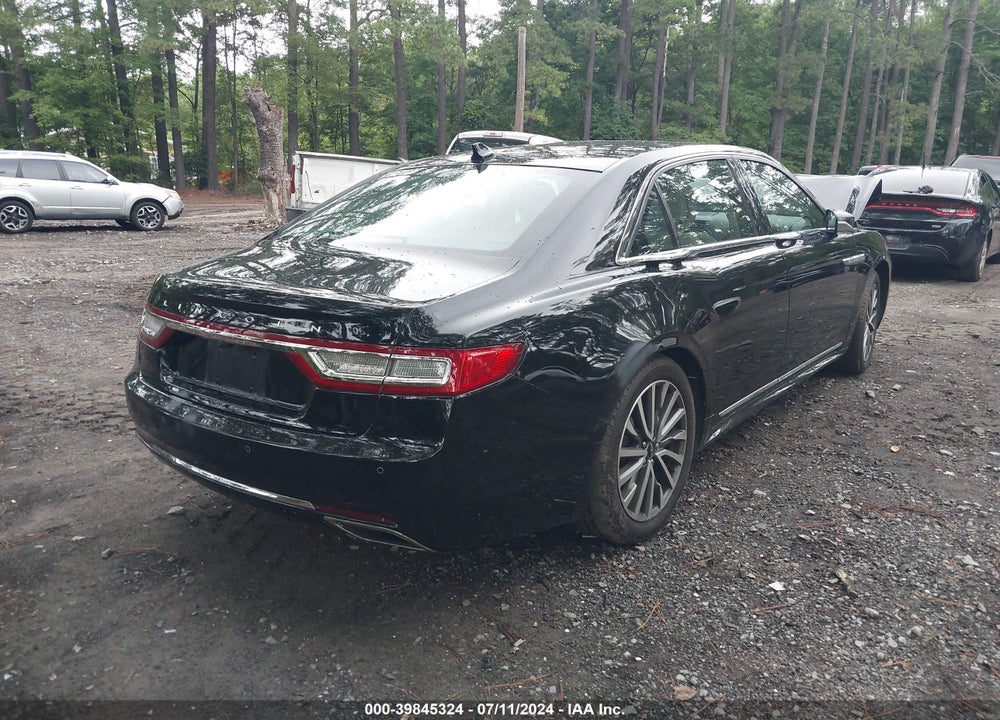 2018 LINCOLN CONTINENTAL SELECT VIN: 1LN6L9SK0J5601784