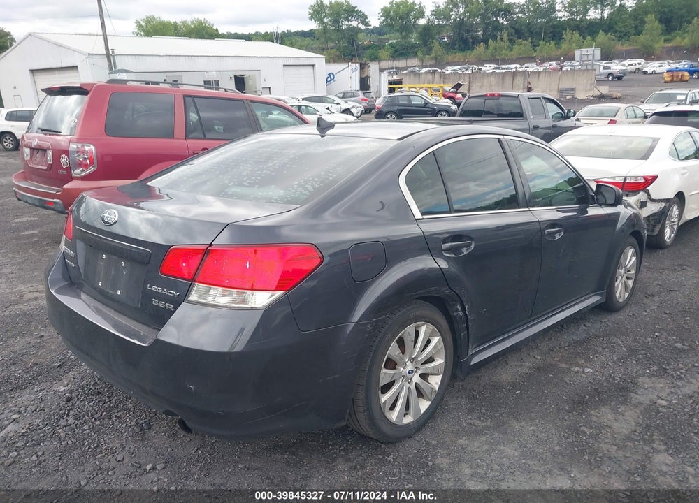 2012 SUBARU LEGACY 3.6R LIMITED VIN: 4S3BMDL63C2018537
