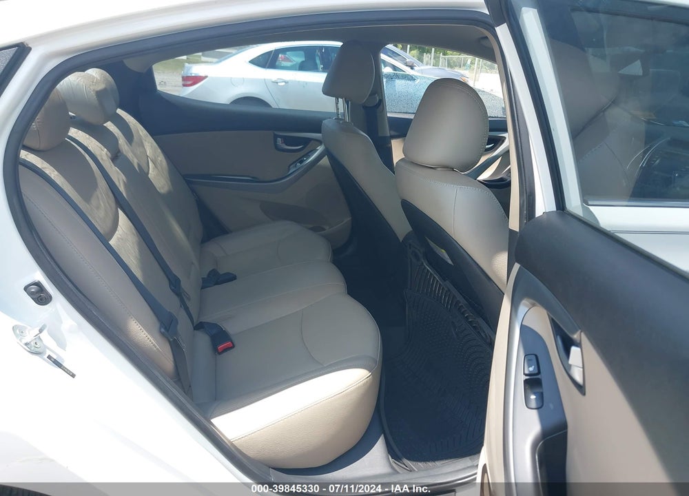 2014 HYUNDAI ELANTRA LIMITED VIN: 5NPDH4AE5EH460938