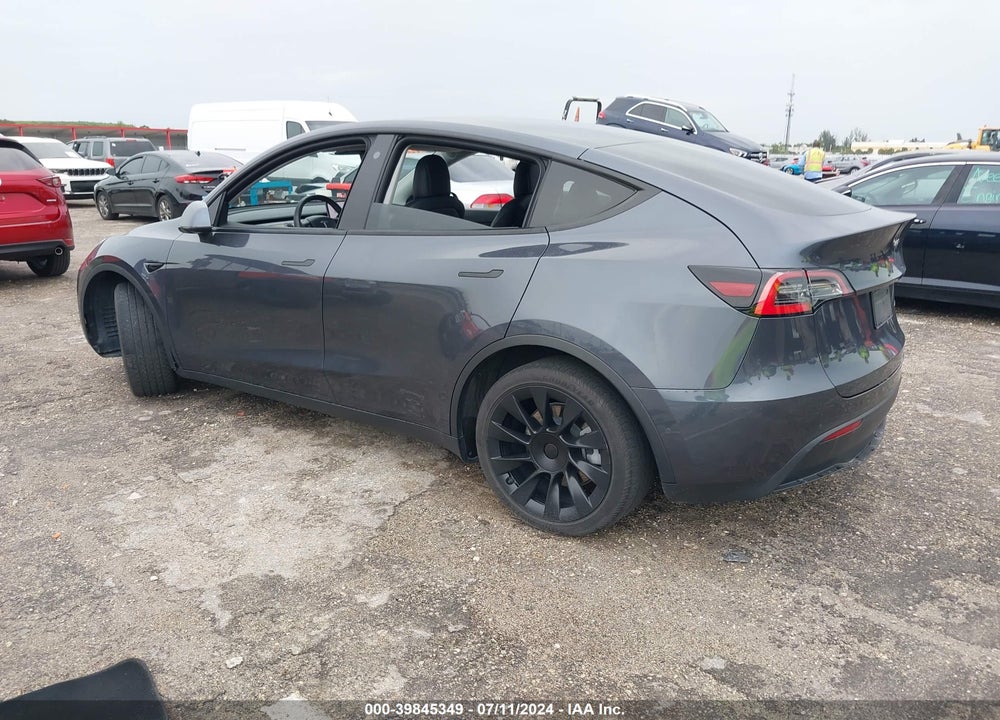 2021 TESLA MODEL Y LONG RANGE DUAL MOTOR ALL-WHEEL DRIVE VIN: 5YJYGDEE6MF185771
