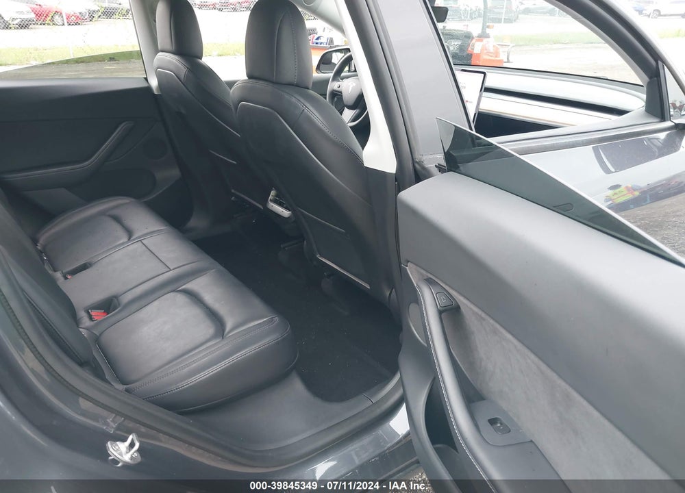 2021 TESLA MODEL Y LONG RANGE DUAL MOTOR ALL-WHEEL DRIVE VIN: 5YJYGDEE6MF185771
