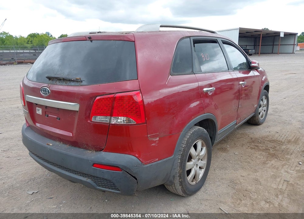 2011 KIA SORENTO LX VIN: 5XYKTDA10BG055138