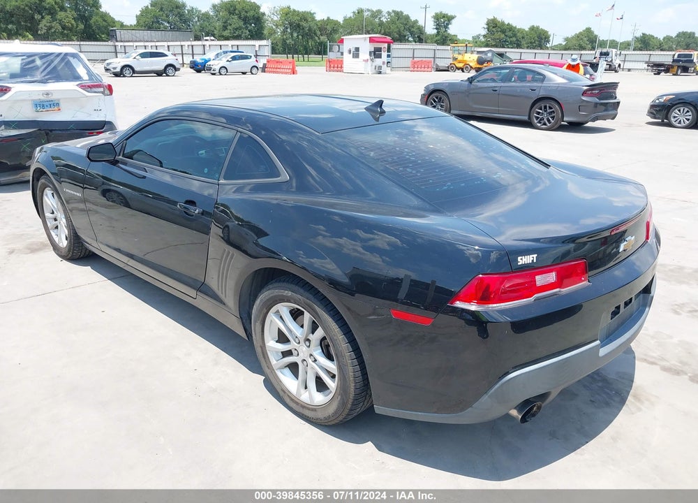 2015 CHEVROLET CAMARO 2LS VIN: 2G1FB1E36F9164616