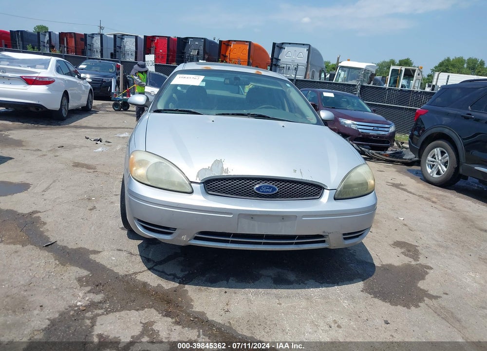 2006 FORD TAURUS SEL VIN: 1FAFP56U16A180174